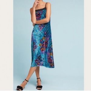 Anthropologie Moulinette Soeurs Velvet Dress 10P